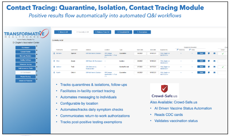 Best Contact Tracing Software to Quarantine, Isolate and Contact Ttrace - Crowd Safe